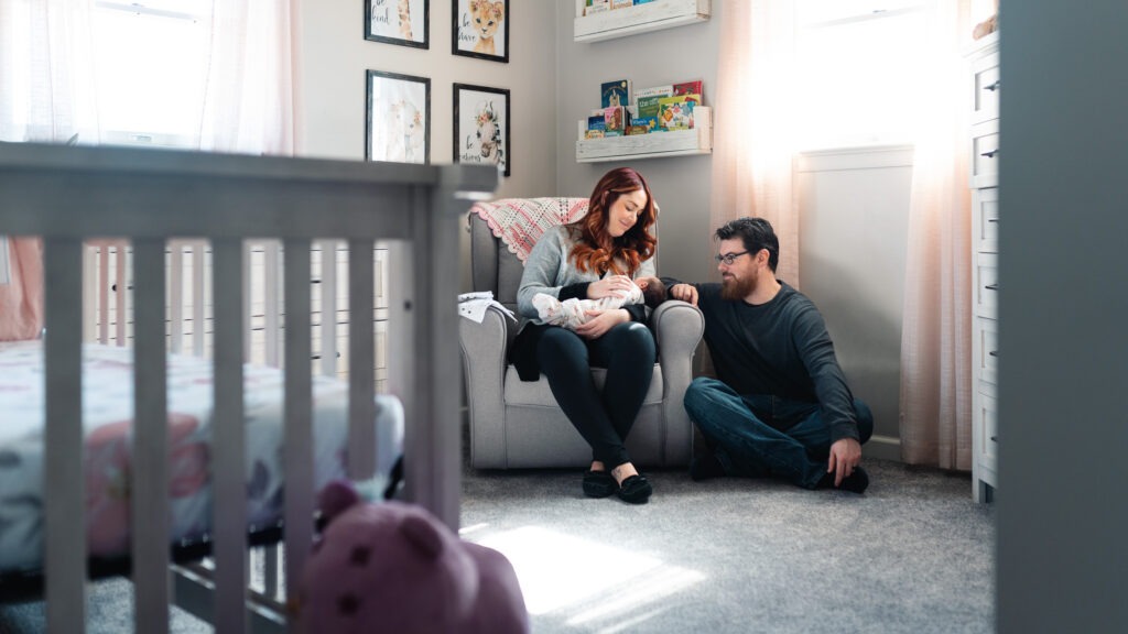 newborn lifestyle session