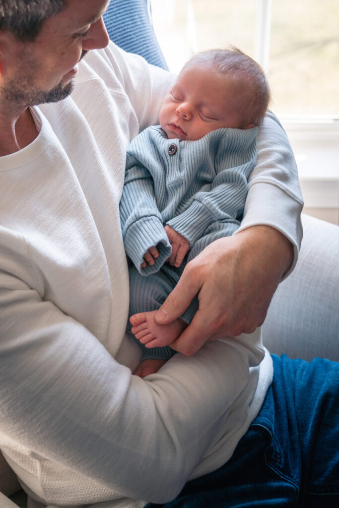 lifestyle newborn session