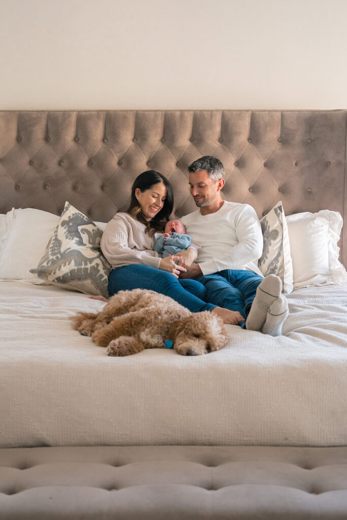 lifestyle newborn session