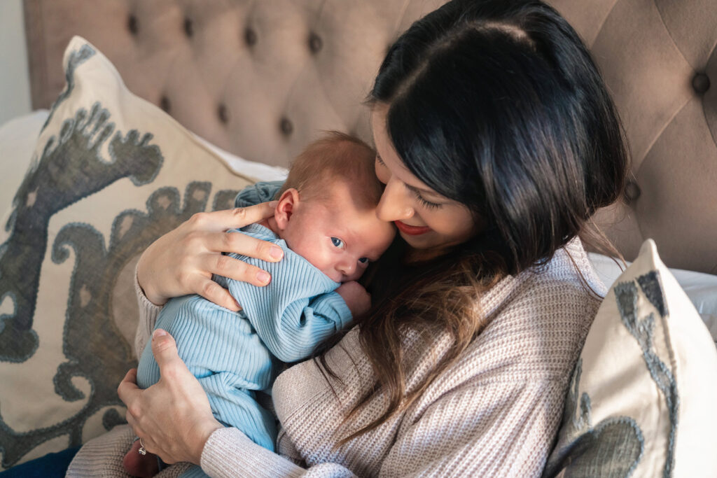 lifestyle newborn session