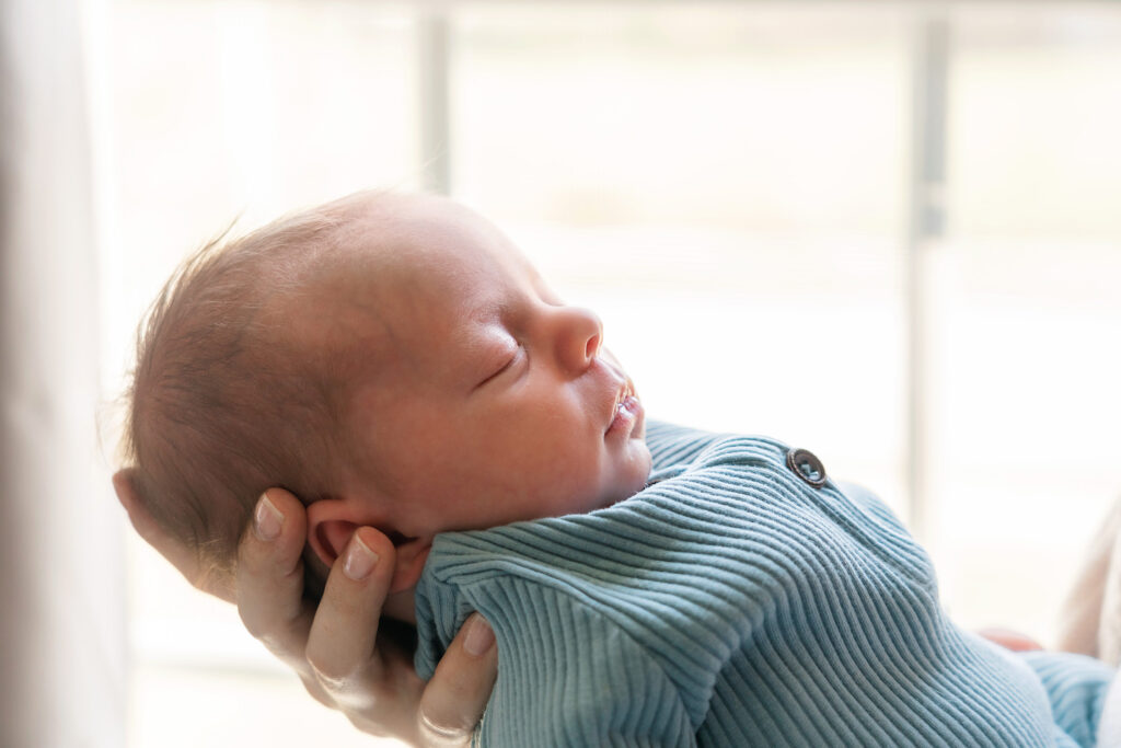 lifestyle newborn session