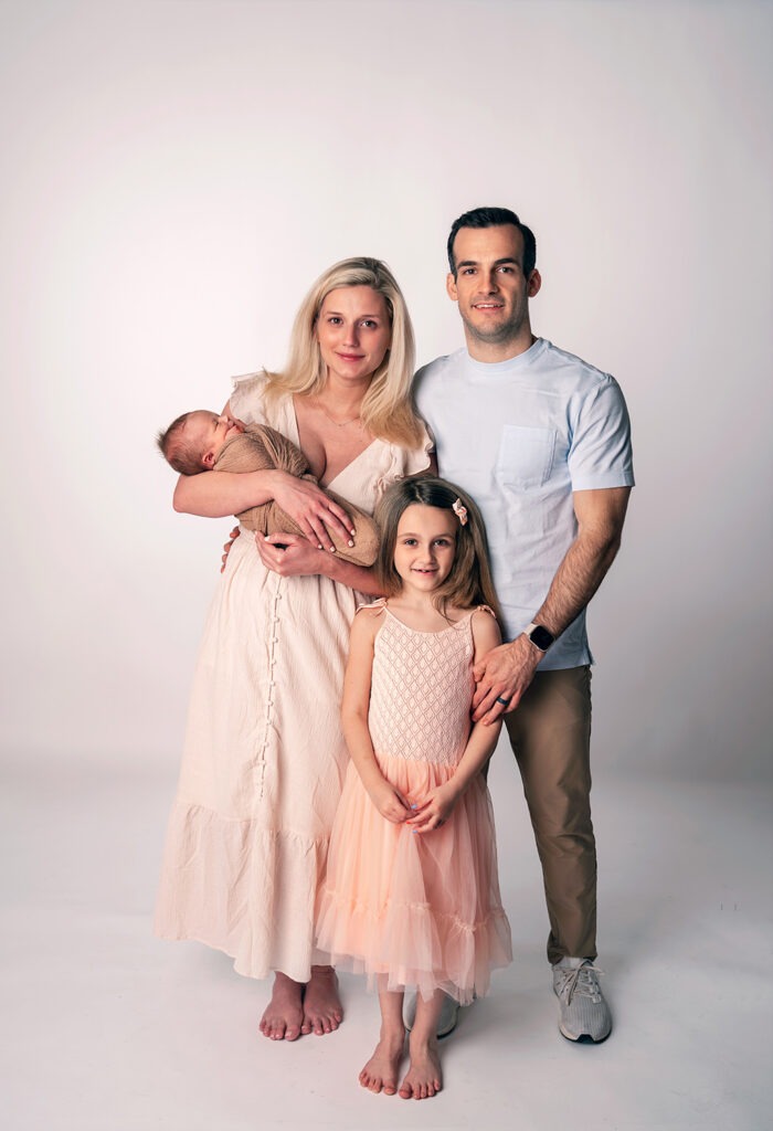 newborn studio session