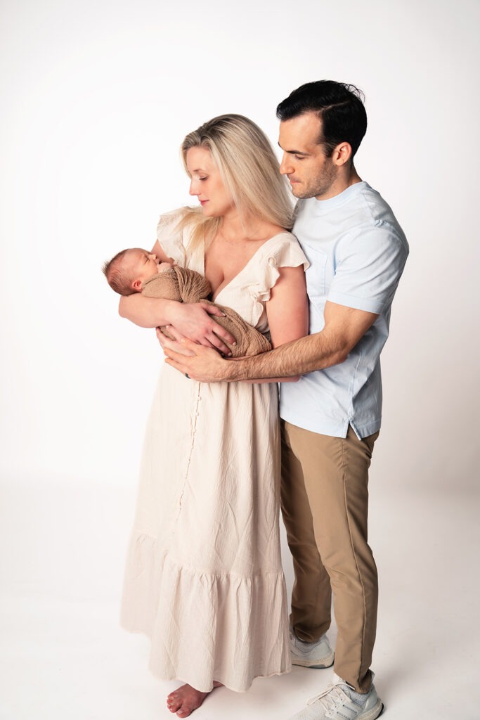 newborn studio session