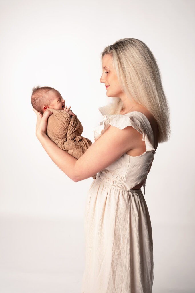newborn studio session