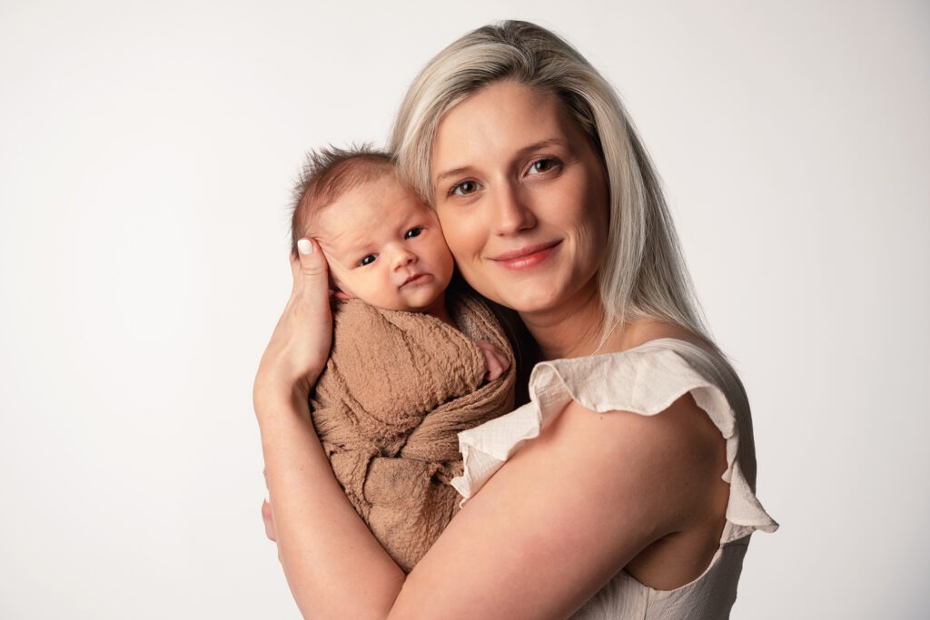 newborn studio session