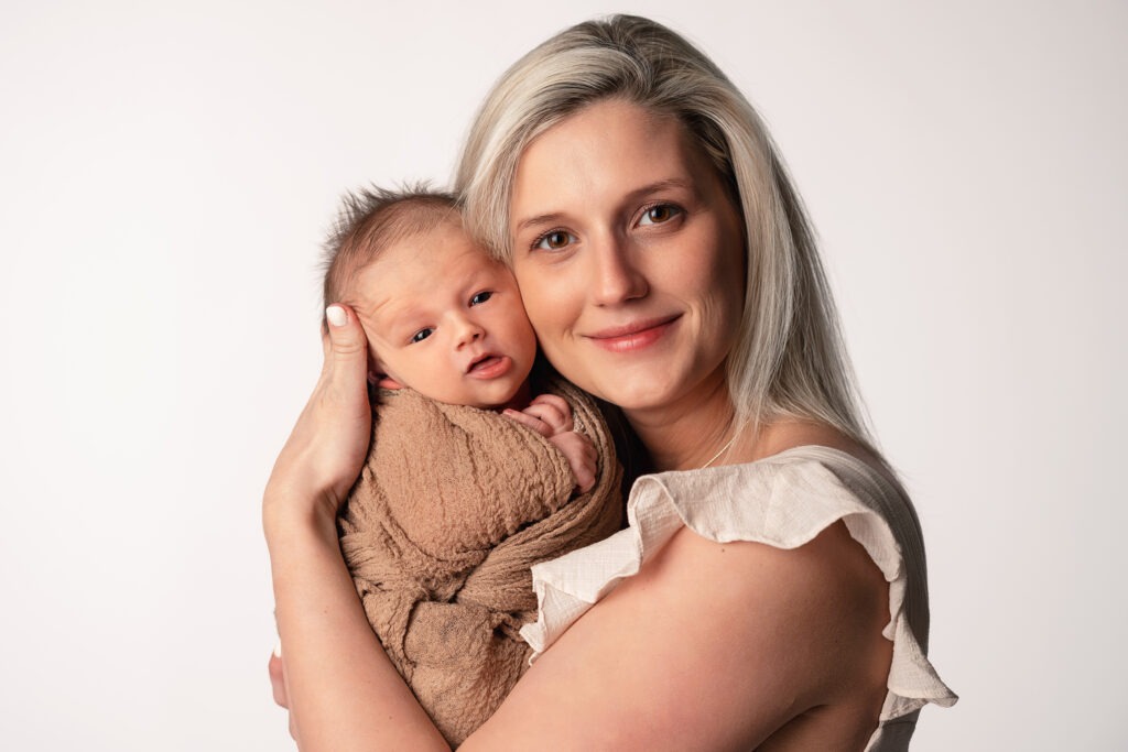 newborn studio session