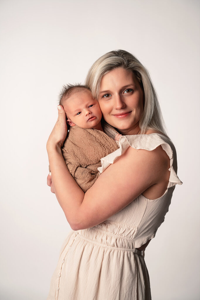 newborn studio session