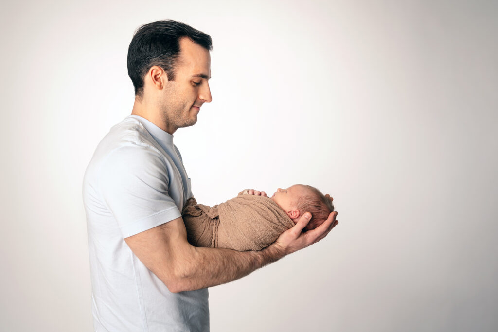 newborn studio session