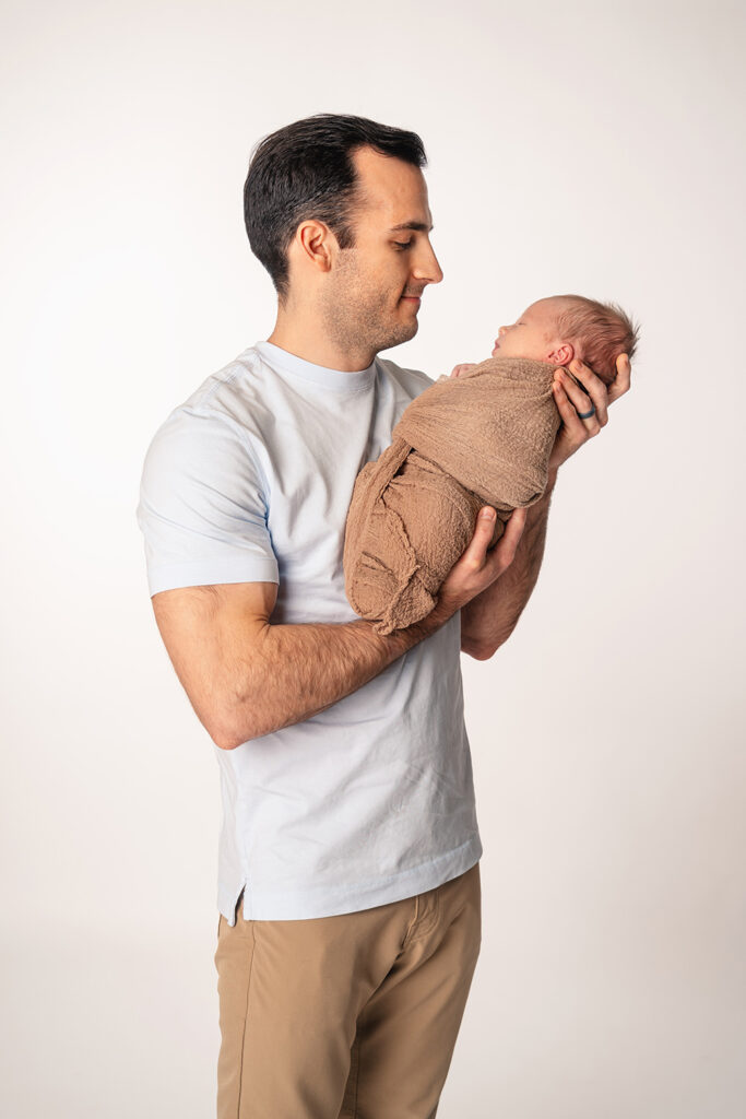 newborn studio session