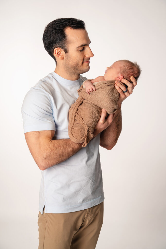 newborn studio session