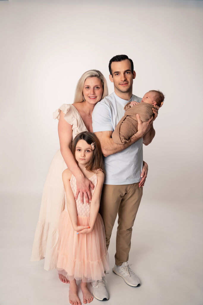 newborn studio session