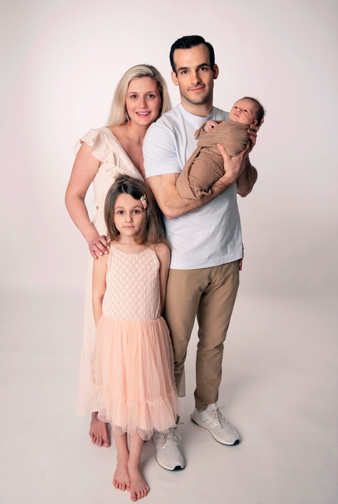 newborn studio session