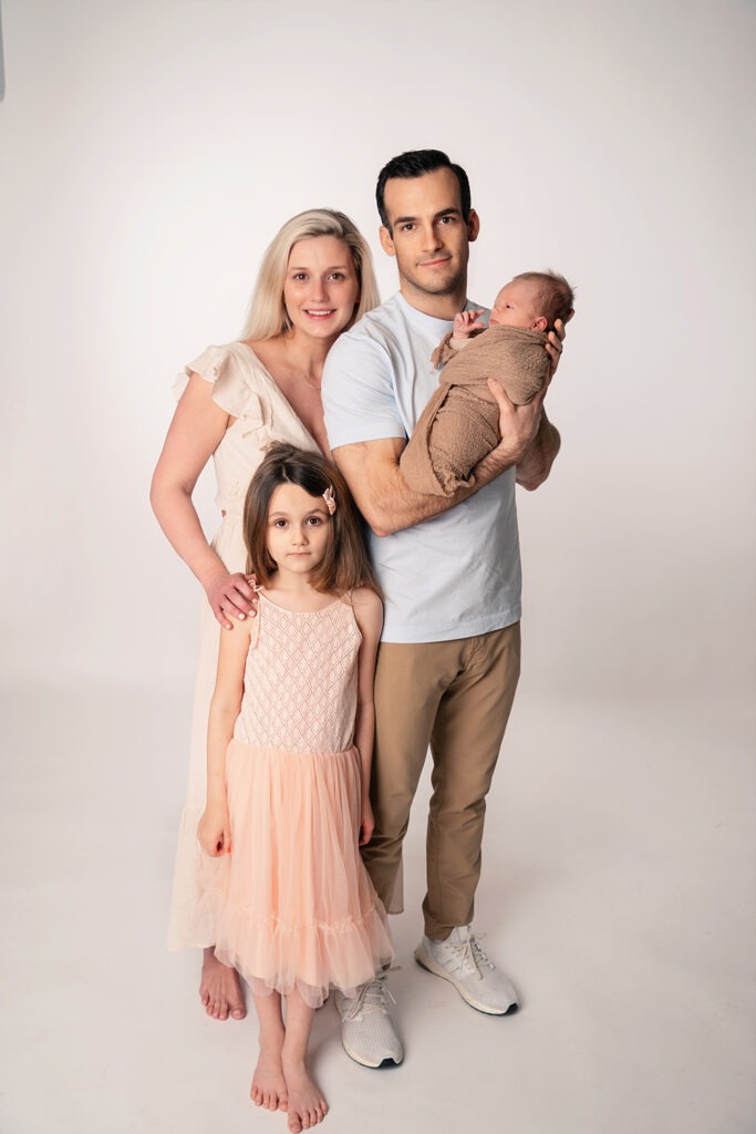 newborn studio session