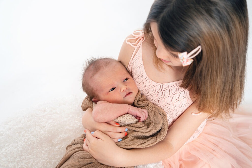 newborn studio session