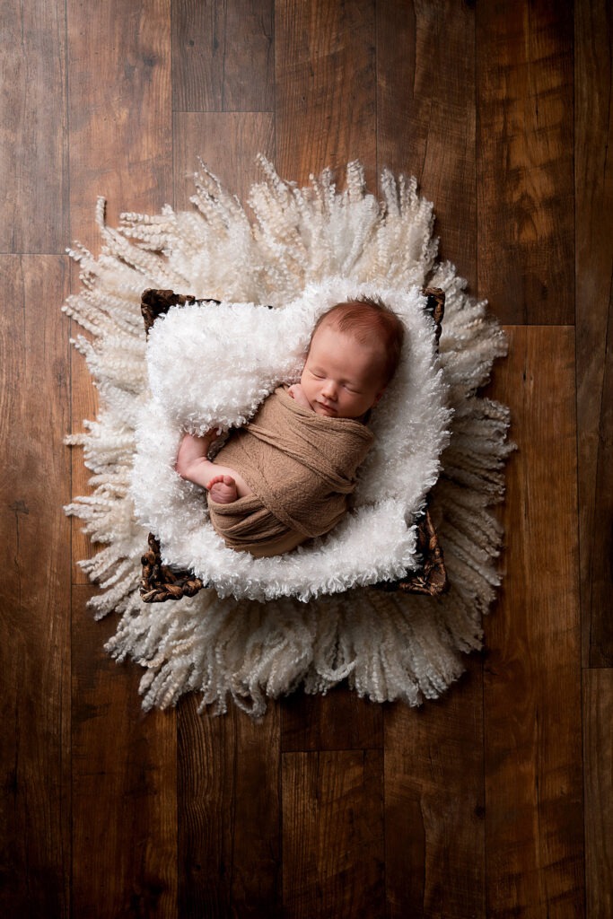newborn studio session