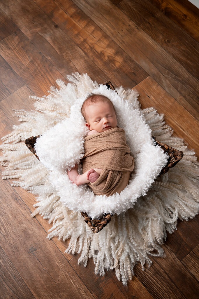 newborn studio session