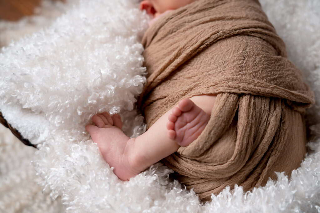 newborn studio session