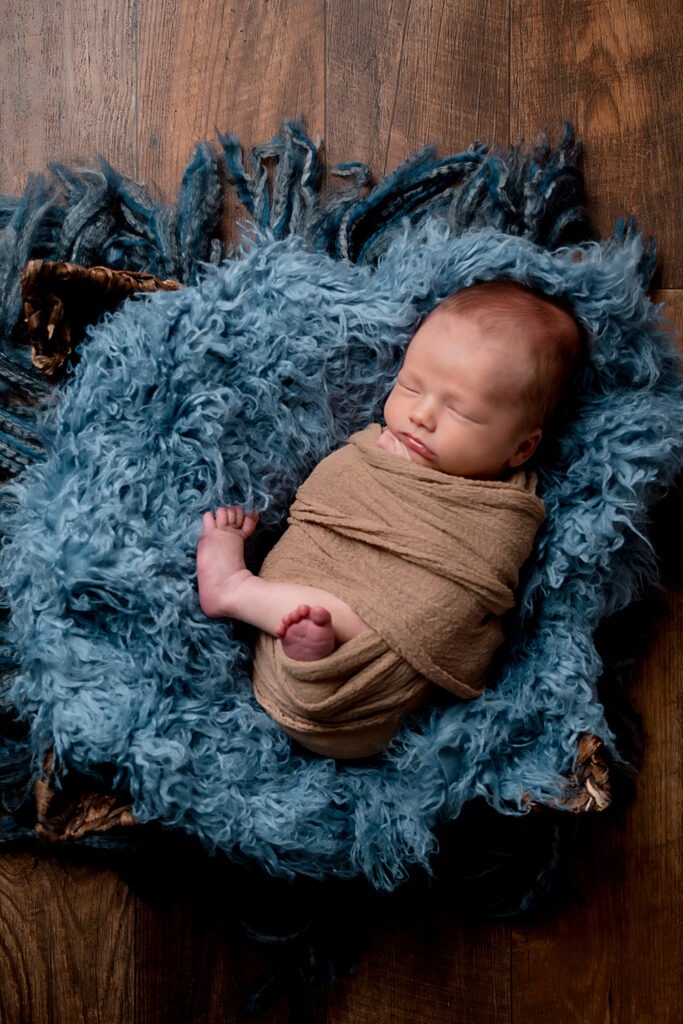 newborn studio session