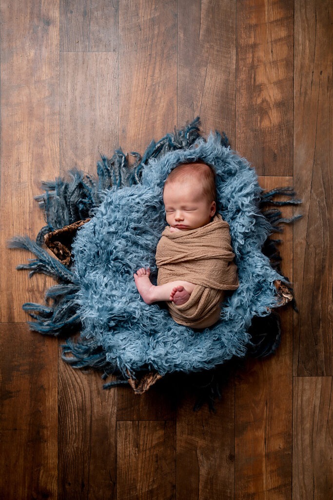 newborn studio session