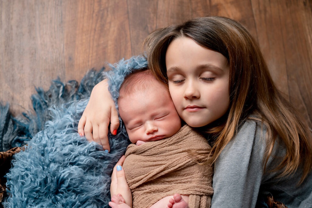 newborn studio session