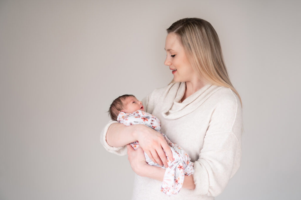 newborn studio session