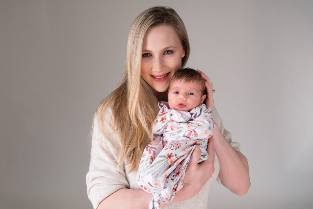 newborn studio session