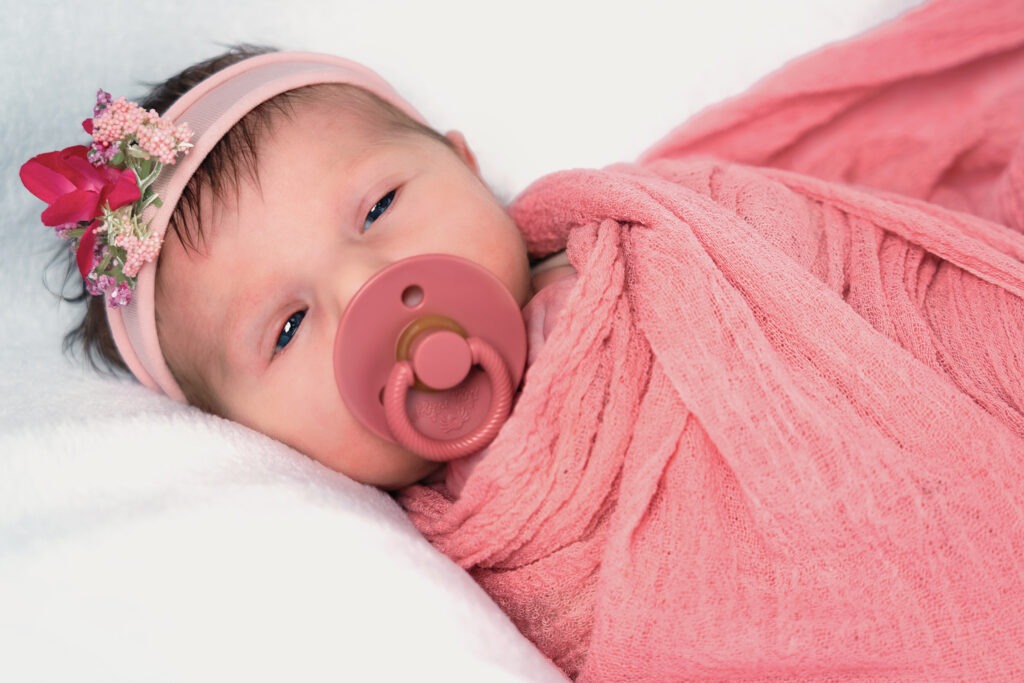newborn studio session