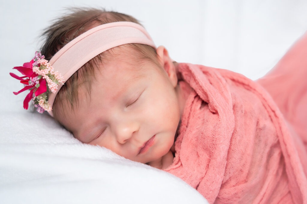 newborn studio session