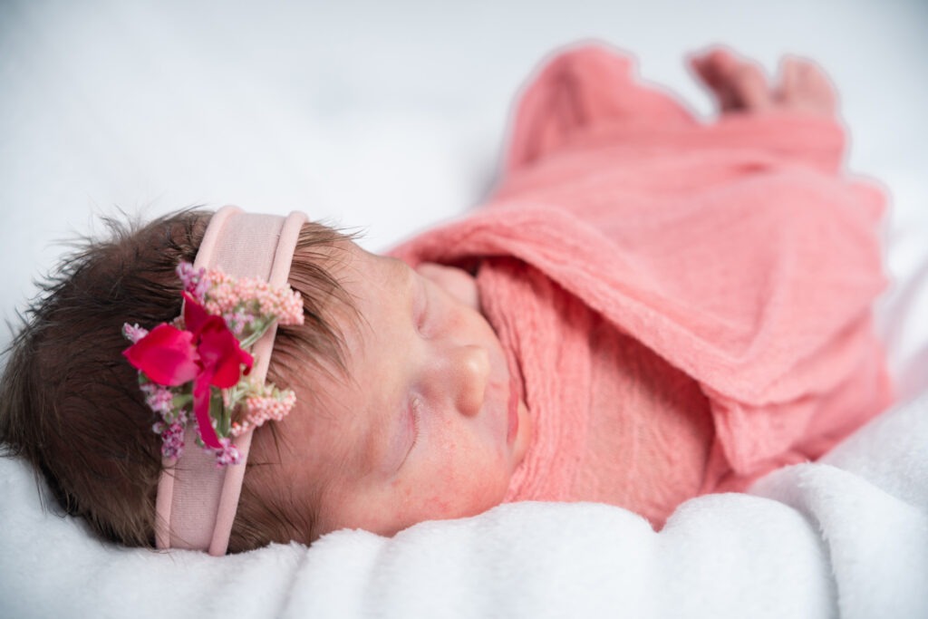 newborn studio session