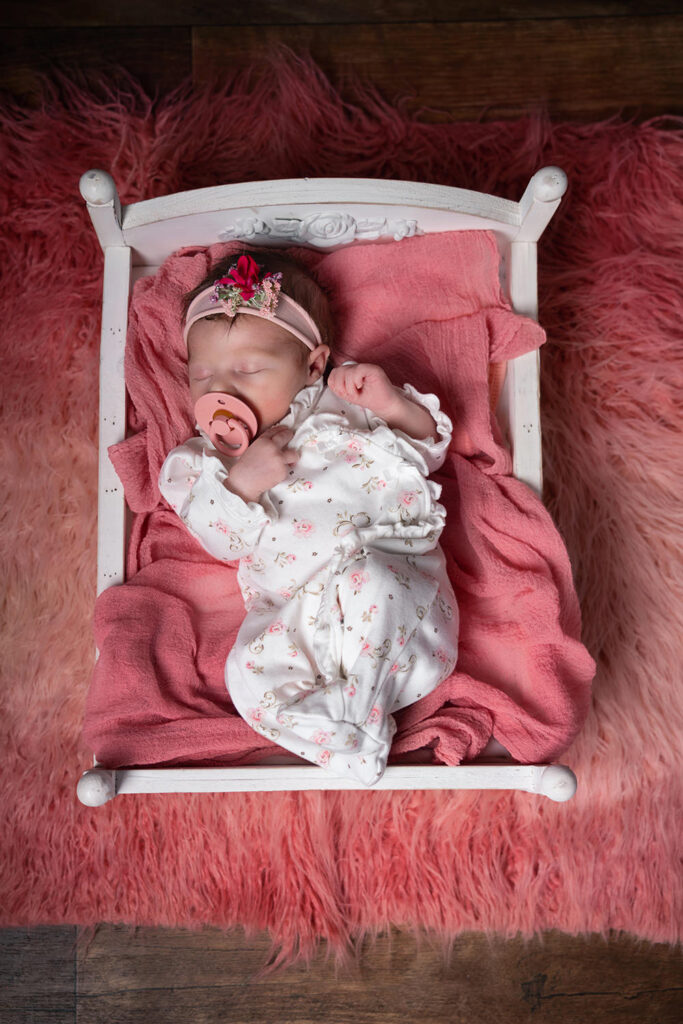 newborn studio session